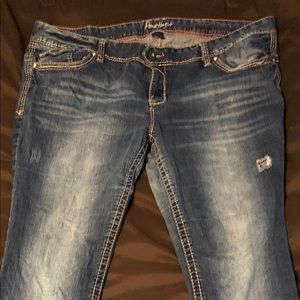 Amethyst Size 22 Bootcut Lightwash Jeans